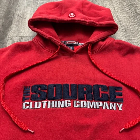 Vintage Y2K The Source Clothing Company Hip Hop Skater Hoodie - Picture 5 of 9